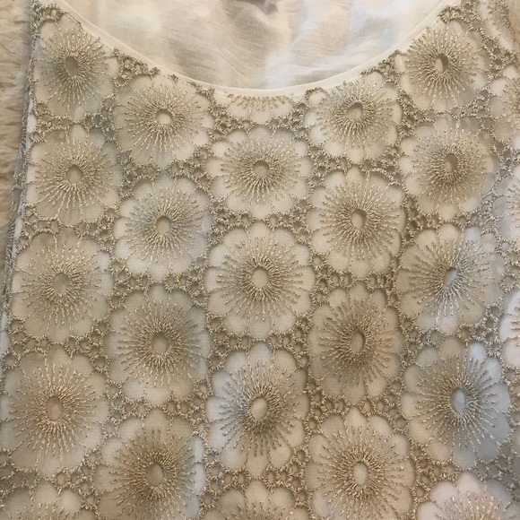 J.Crew with elegant gold pattern top - Picture 8 of 8